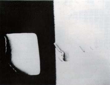 Catalogue image, from Video/Culture catalogue, for Robert O'Hearn: Vacuum and its Effect on your Breath (1984)
 